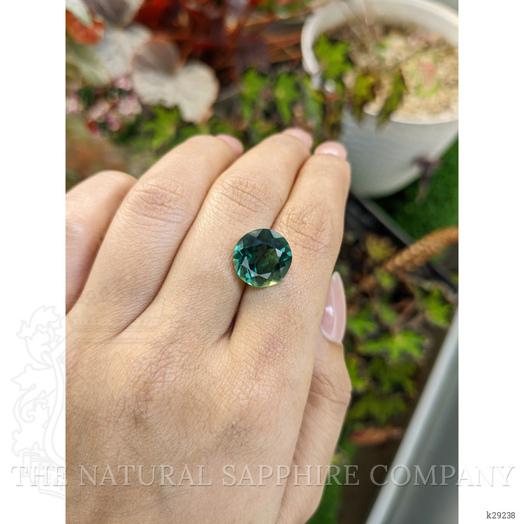 6.65 Ct. Bluish Green Prasiolite from Brazil