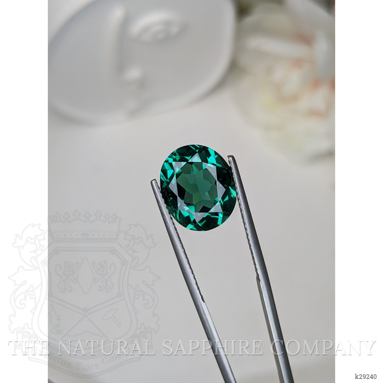 6.32 Ct. Bluish Green Prasiolite from Brazil