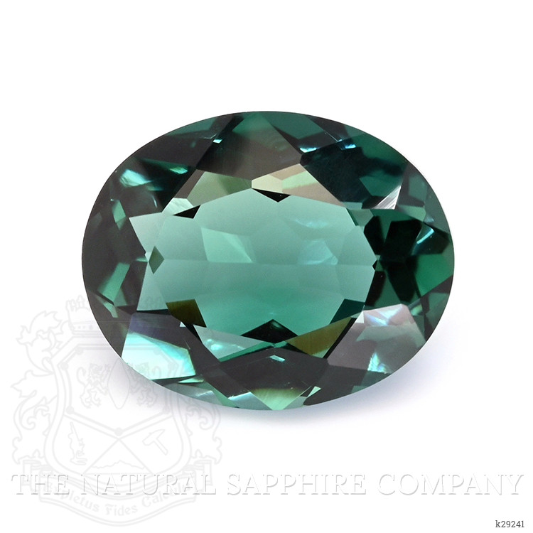 5.04 Ct. Bluish Green Prasiolite from Brazil