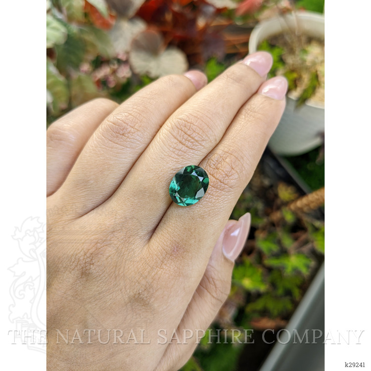 5.04 Ct. Bluish Green Prasiolite from Brazil