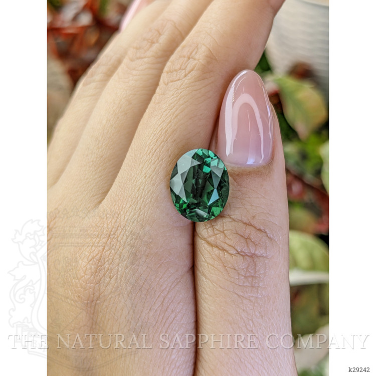 5.88 Ct. Bluish Green Prasiolite from Brazil