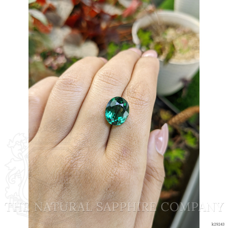 5.73 Ct. Bluish Green Prasiolite from Brazil