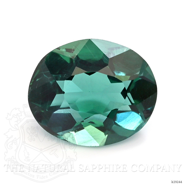 4.36 Ct. Bluish Green Prasiolite from Brazil