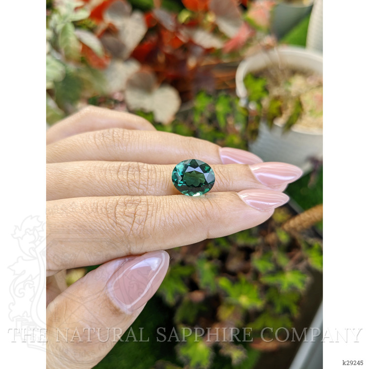 5.48 Ct. Bluish Green Prasiolite from Brazil