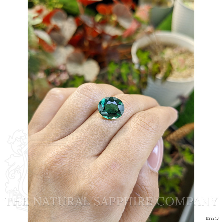 5.48 Ct. Bluish Green Prasiolite from Brazil