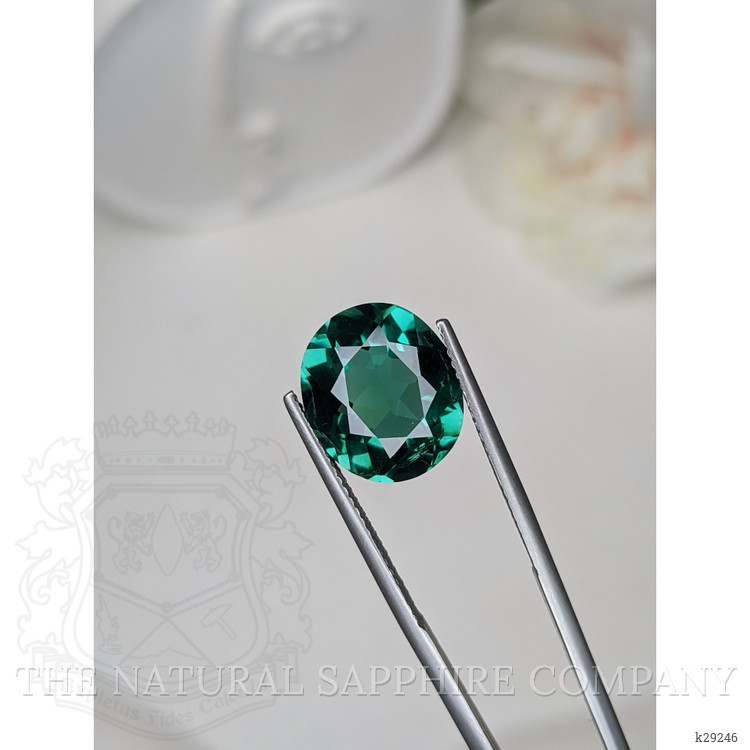 6.22 Ct. Bluish Green Prasiolite from Brazil