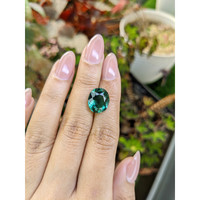 6.22 Ct. Bluish Green Prasiolite from Brazil Life Style