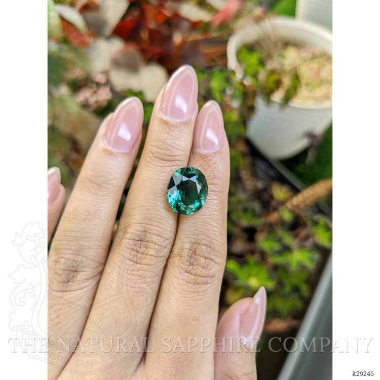 6.22 Ct. Bluish Green Prasiolite from Brazil