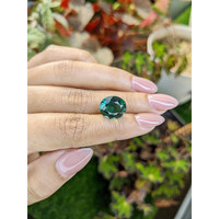 6.22 Ct. Bluish Green Prasiolite from Brazil Life Style