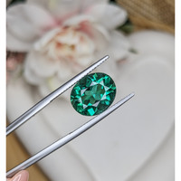 5.47 Ct. Bluish Green Prasiolite from Brazil Life Style