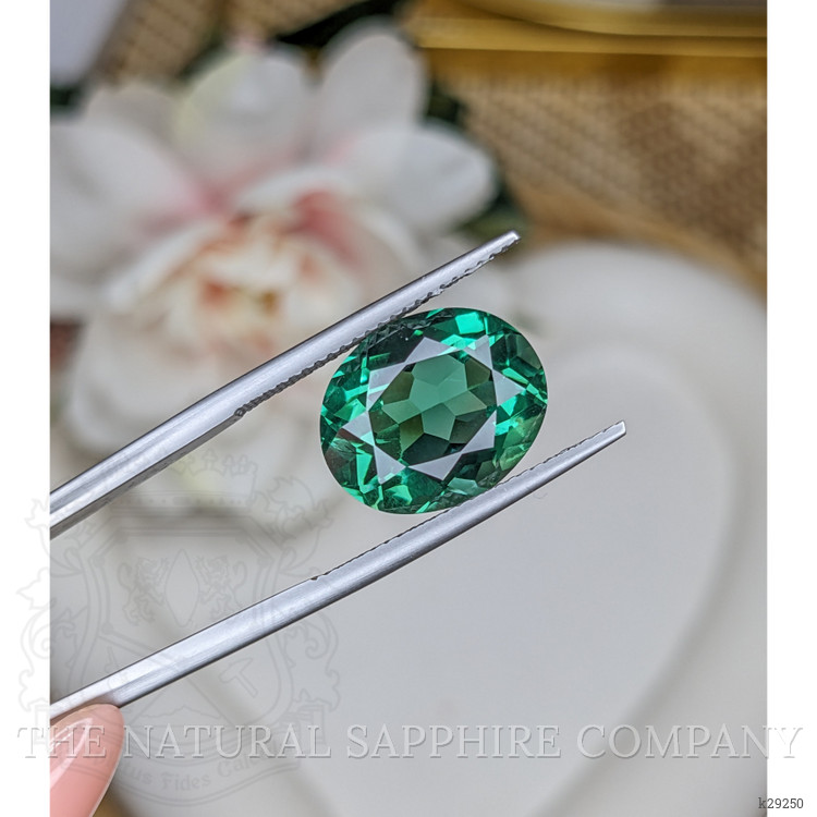 7.04 Ct. Bluish Green Prasiolite from Brazil