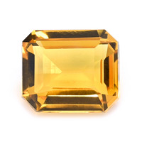 4.33 Ct. Orangish Yellow Citrine from Brazil Video