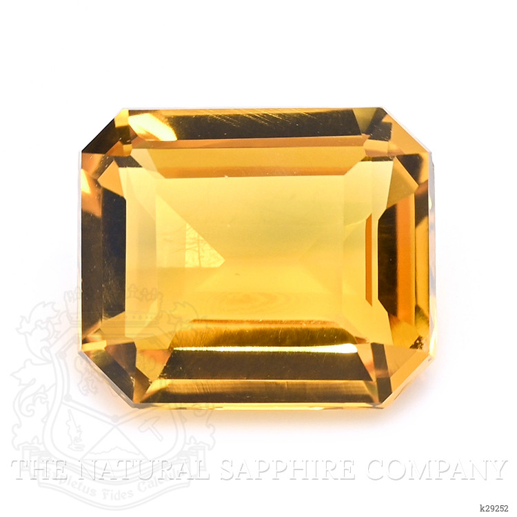 4.33 Ct. Orangish Yellow Citrine from Brazil