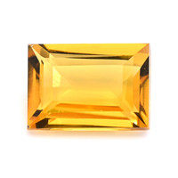 4.13 Ct. Orangish Yellow Citrine from Brazil Video