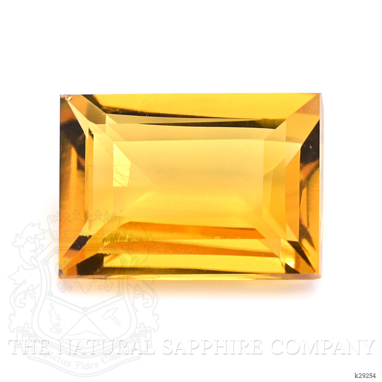 4.13 Ct. Orangish Yellow Citrine from Brazil