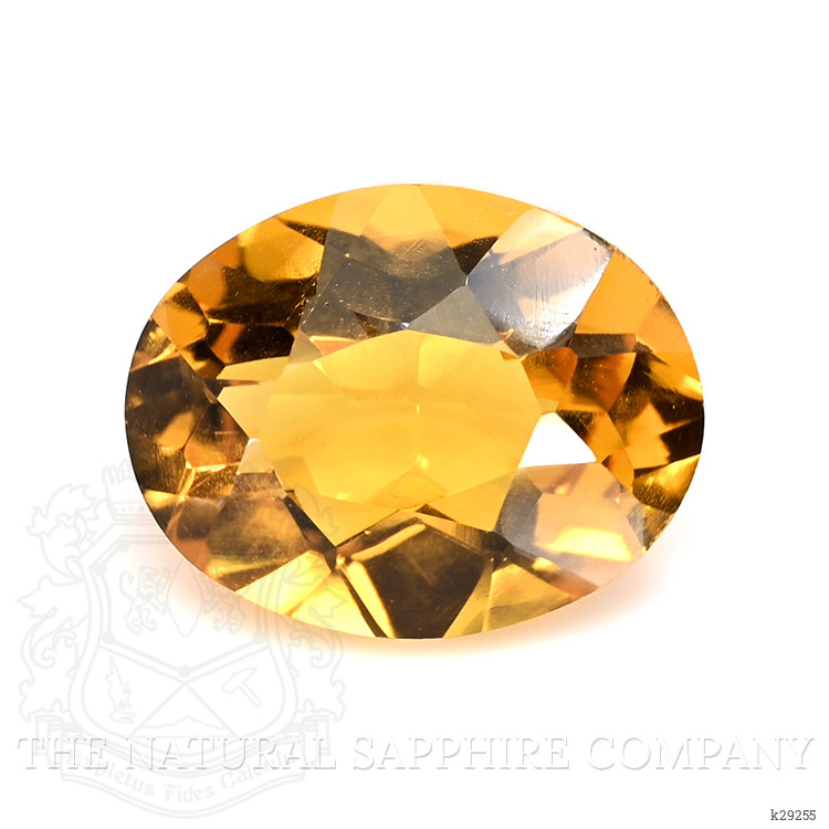 4.71 Ct. Orangish Yellow Citrine from Brazil