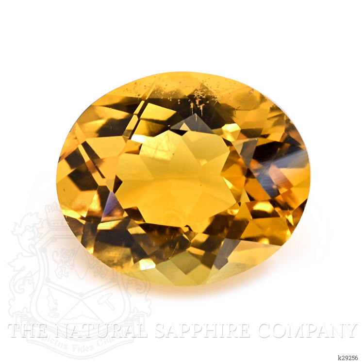 5.97 Ct. Orangish Yellow Citrine from Brazil