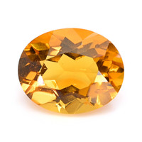 5.69 Ct. Yellowish Orange Citrine from Brazil Video