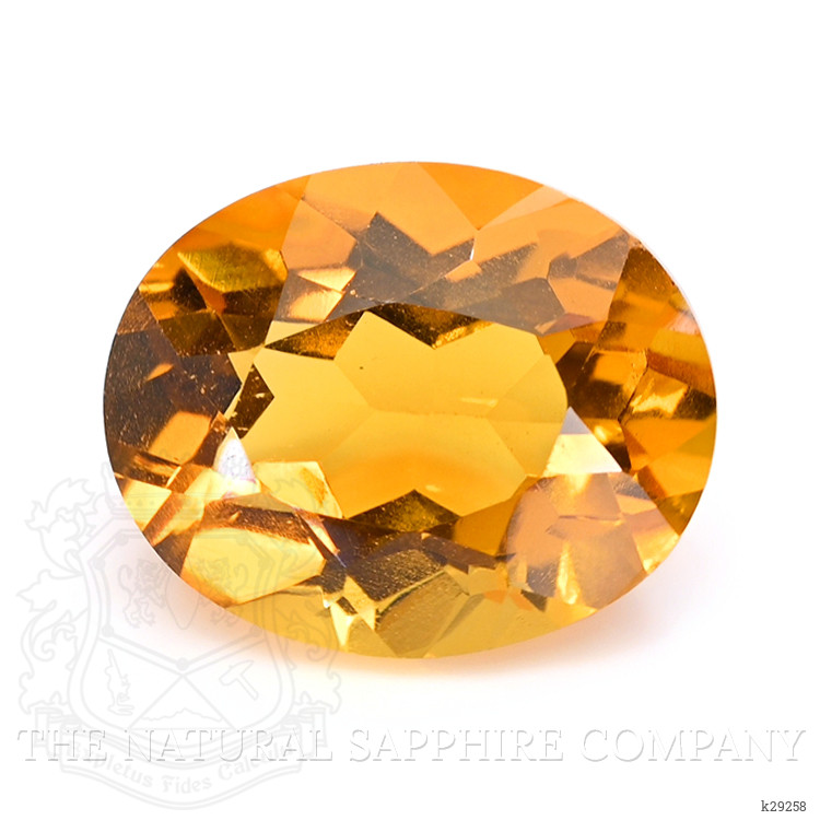 5.69 Ct. Yellowish Orange Citrine from Brazil