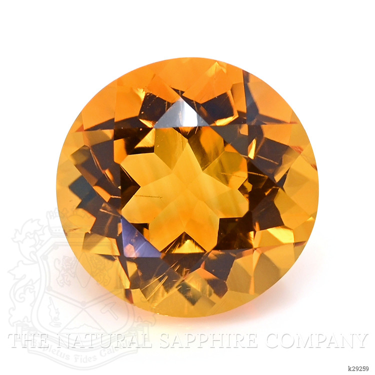 5.62 Ct. Yellowish Orange Citrine from Brazil