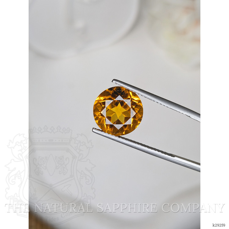5.62 Ct. Yellowish Orange Citrine from Brazil