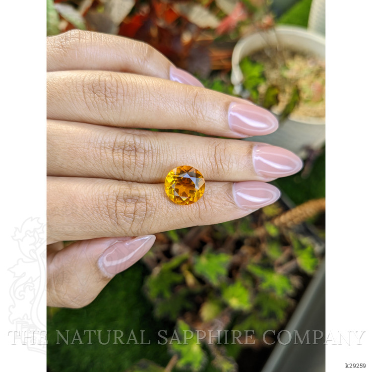 5.62 Ct. Yellowish Orange Citrine from Brazil