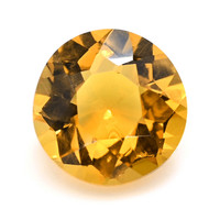 4.21 Ct. Orangish Yellow Citrine from Brazil Video