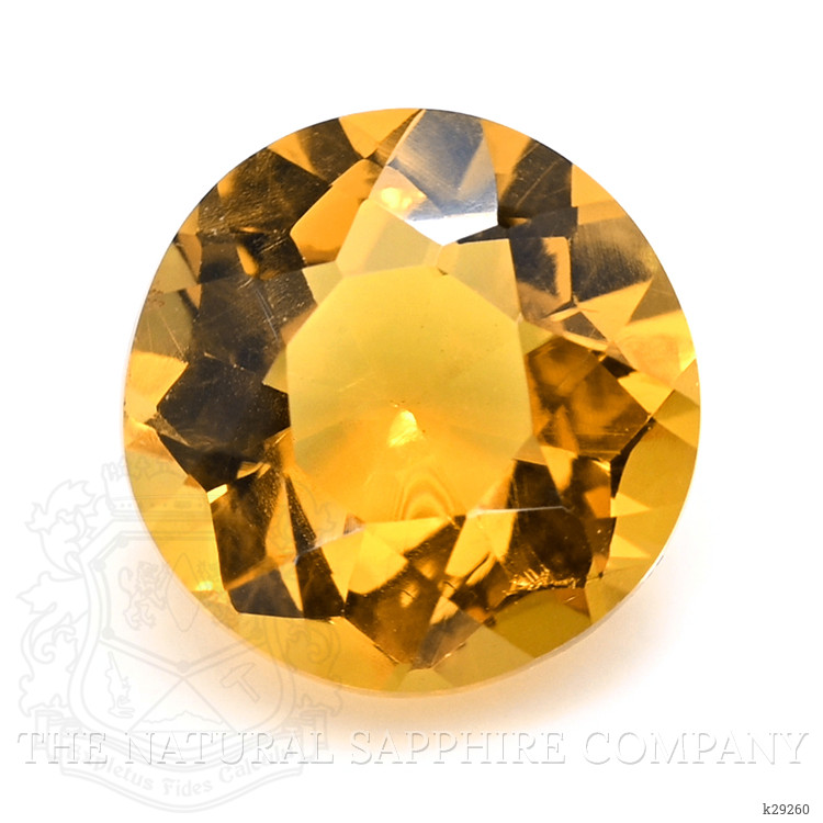 4.21 Ct. Orangish Yellow Citrine from Brazil