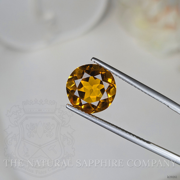 4.62 Ct. Yellowish Orange Citrine from Brazil