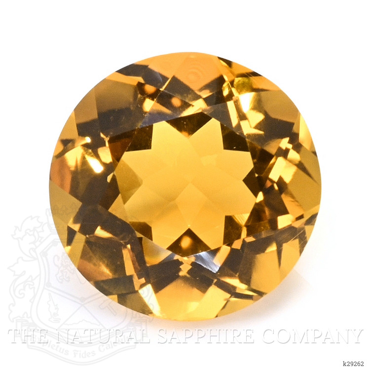 5.14 Ct. Orangish Yellow Citrine from Brazil