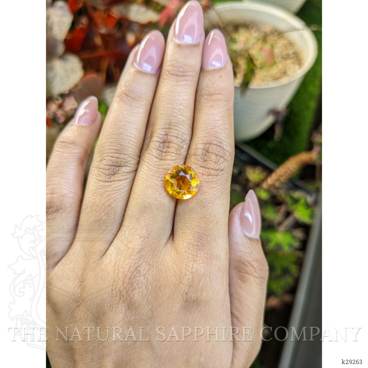 5.30 Ct. Golden Citrine from Brazil