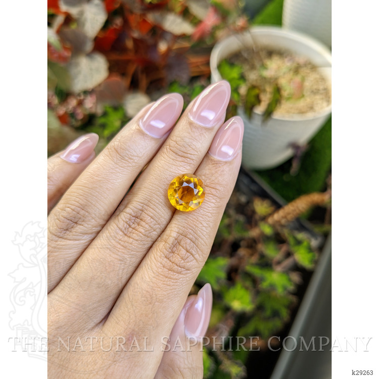 5.30 Ct. Golden Citrine from Brazil