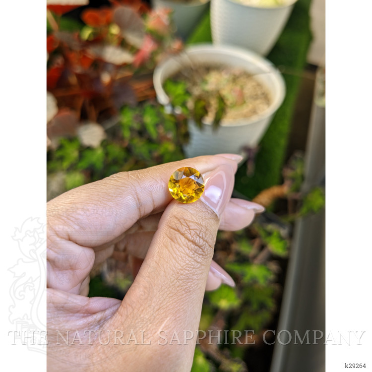 3.48 Ct. Yellow Citrine from Brazil