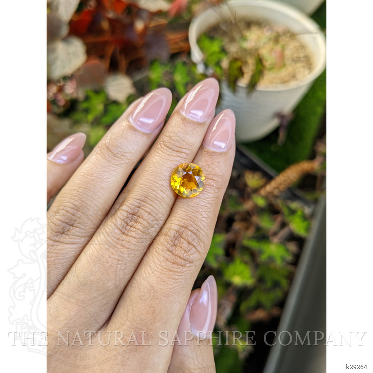 3.48 Ct. Yellow Citrine from Brazil