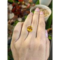 3.48 Ct. Yellow Citrine from Brazil Life Style