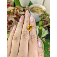 3.78 Ct. Yellow Citrine from Brazil Life Style