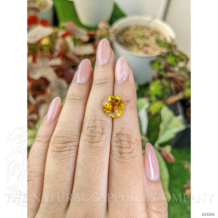 3.78 Ct. Yellow Citrine from Brazil