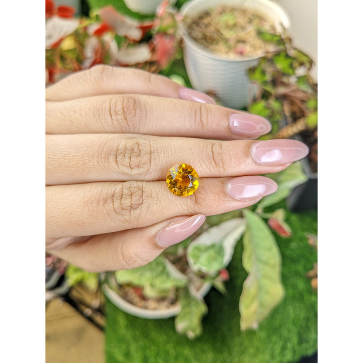 4.06 Ct. Yellow Citrine from Brazil
