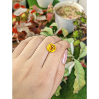 4.30 Ct. Yellow Citrine from Brazil Life Style