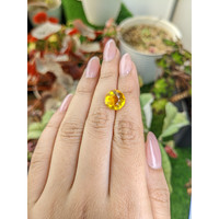 4.30 Ct. Yellow Citrine from Brazil Life Style