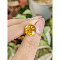 5.46 Ct. Yellow Citrine from Brazil Life Style