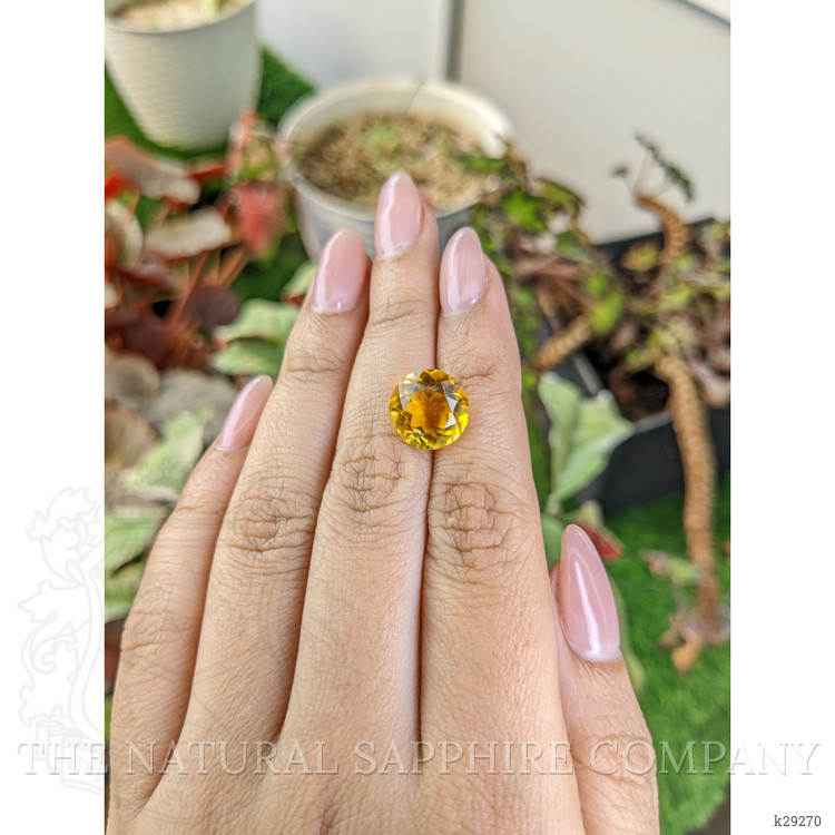 5.59 Ct. Yellow Citrine from Brazil