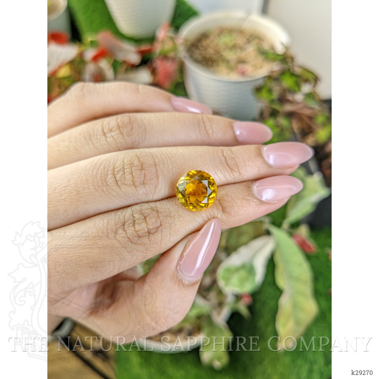 5.59 Ct. Yellow Citrine from Brazil