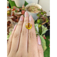 6.49 Ct. Yellow Citrine from Brazil Life Style