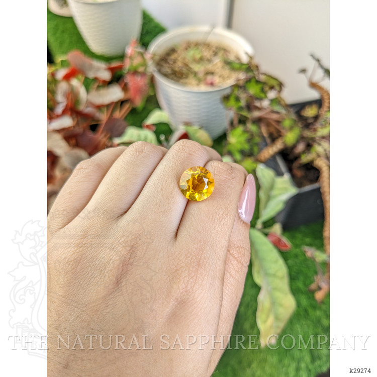 6.27 Ct. Yellow Citrine from Brazil