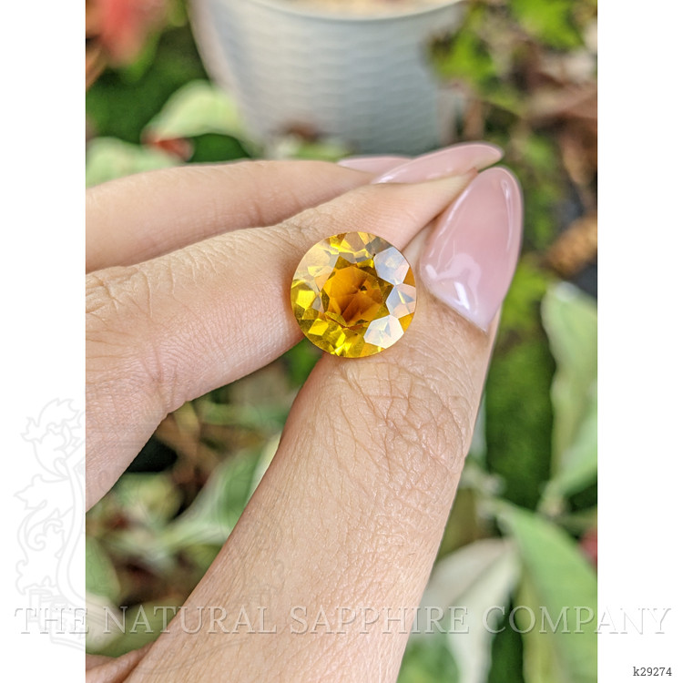 6.27 Ct. Yellow Citrine from Brazil