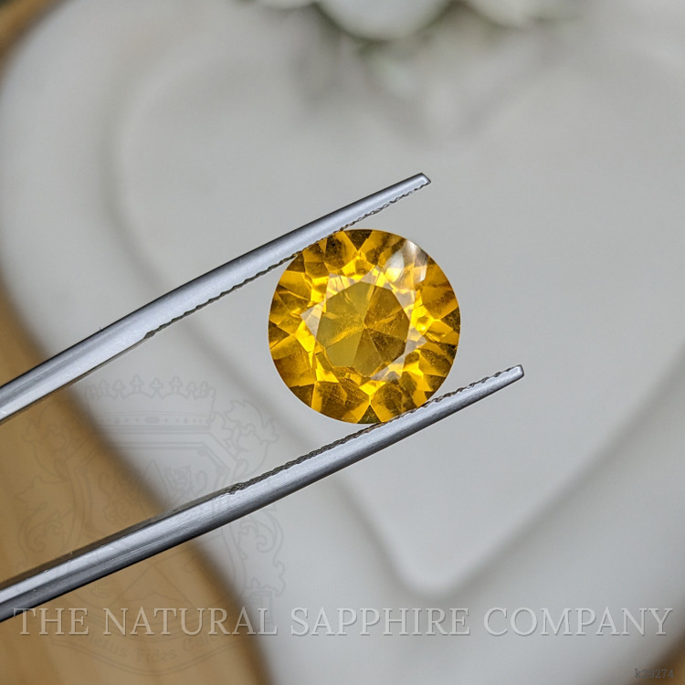 6.27 Ct. Yellow Citrine from Brazil