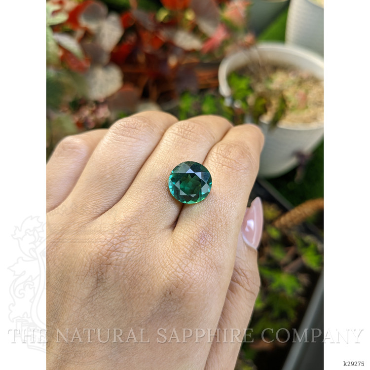 6.76 Ct. Bluish Green Prasiolite from Brazil
