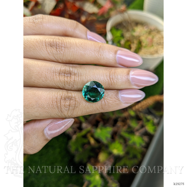 6.76 Ct. Bluish Green Prasiolite from Brazil
