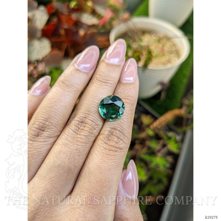 6.76 Ct. Bluish Green Prasiolite from Brazil